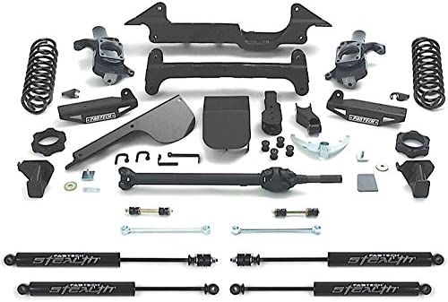 Fabtech FTS27003BK 6in. PERF SYS W/STEALTH 03-08 HUMMER H2 SUV/SUT 4WD W/RR COIL SPRINGS