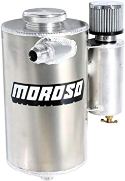 Moroso 22687 Dry Sump Tank (15, 6qt, -16AN) with Integral Breather Tank