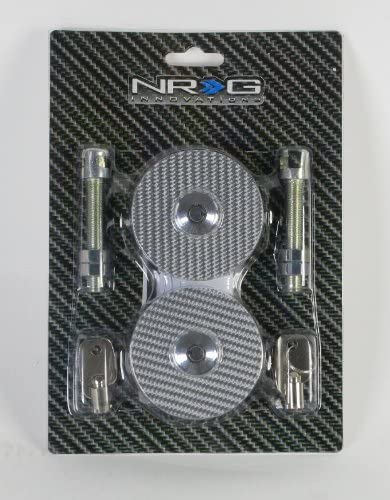 NRG Innovations Carbon Fiber Overlay Hood Pins CHL-200