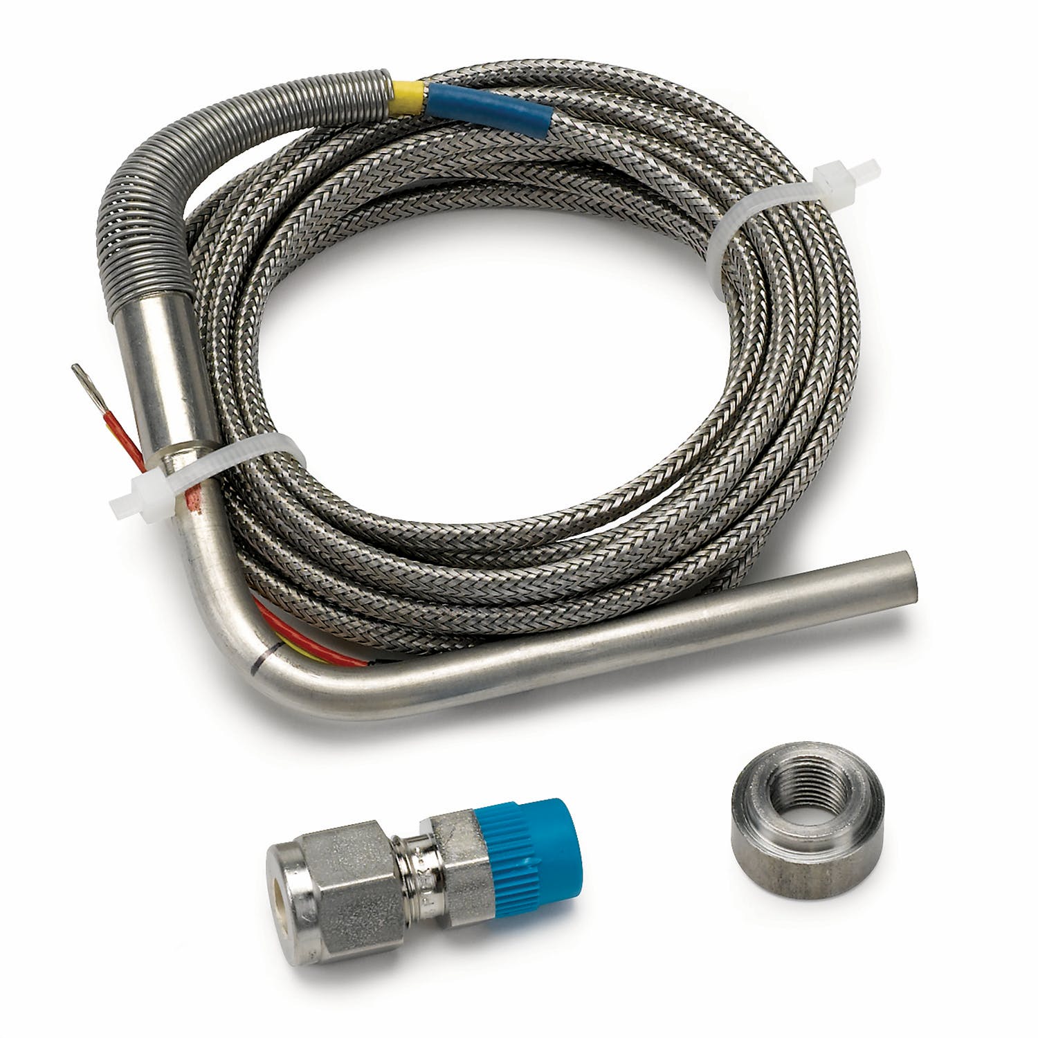 AutoMeter Products 5243 THERMOCOUPLE KIT; TYPE K; 1/4in. DIA; OPEN TIP; 10FT; INCL. STAINLESS COMP./WELD