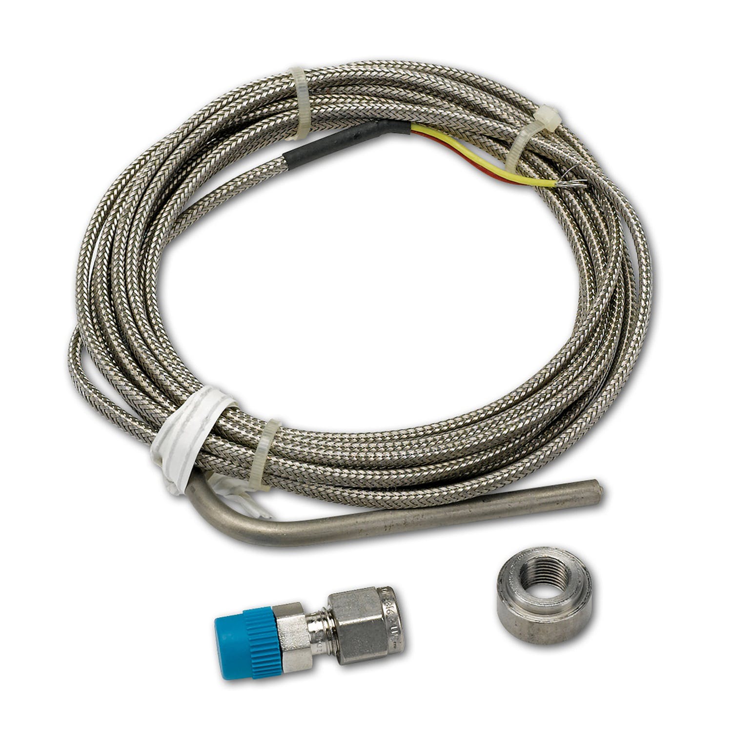 AutoMeter Products 5244 THERMOCOUPLE KIT; TYPE K; 3/16in. DIA; OPEN TIP; 10FT; INCL. STAINLESS COMP./WEL