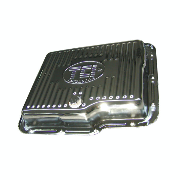 TCI Automotive 528311 GM Powerglide Chrome-Plated Stock Depth Pan