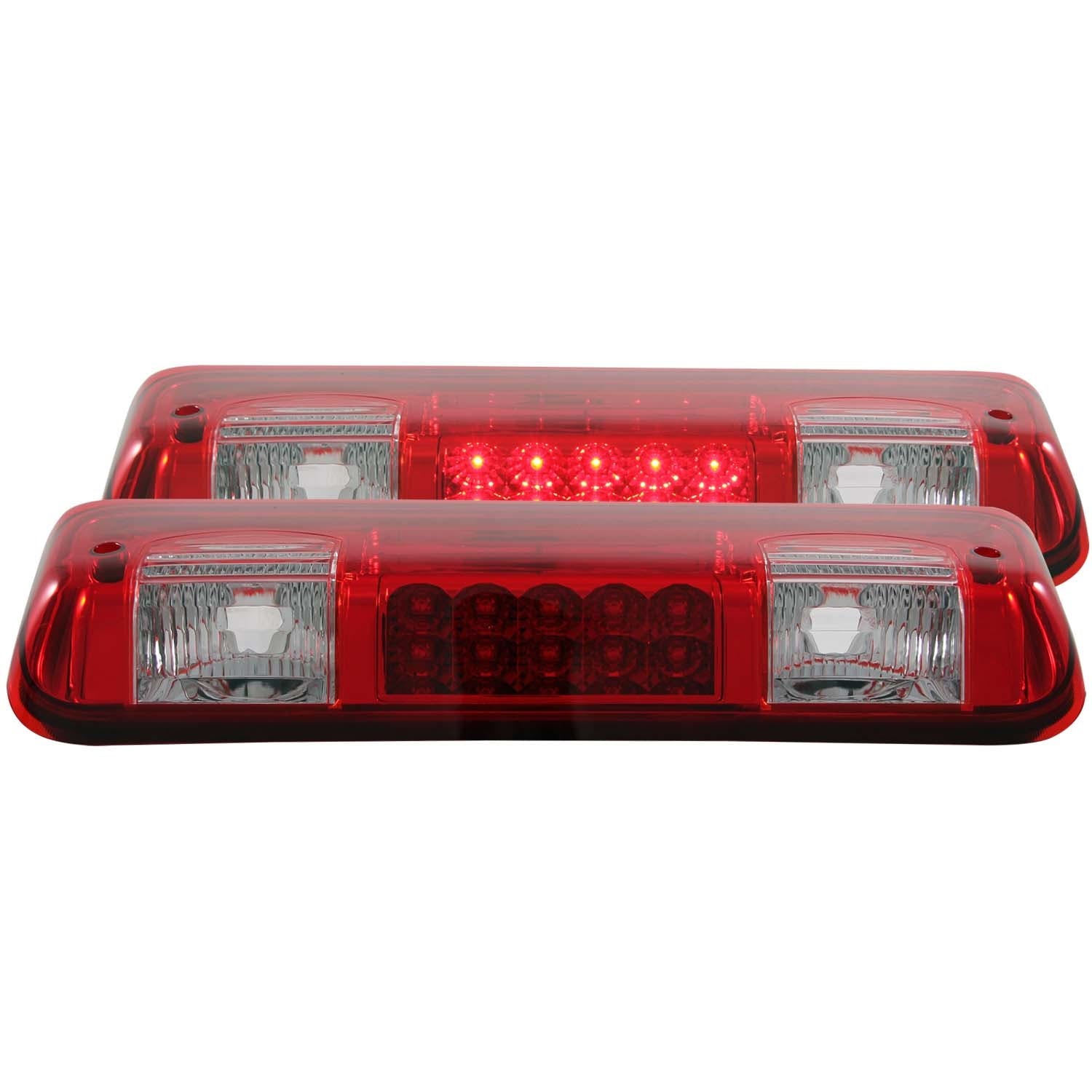AnzoUSA 531003 LED 3rd Brake Light Red/Clear