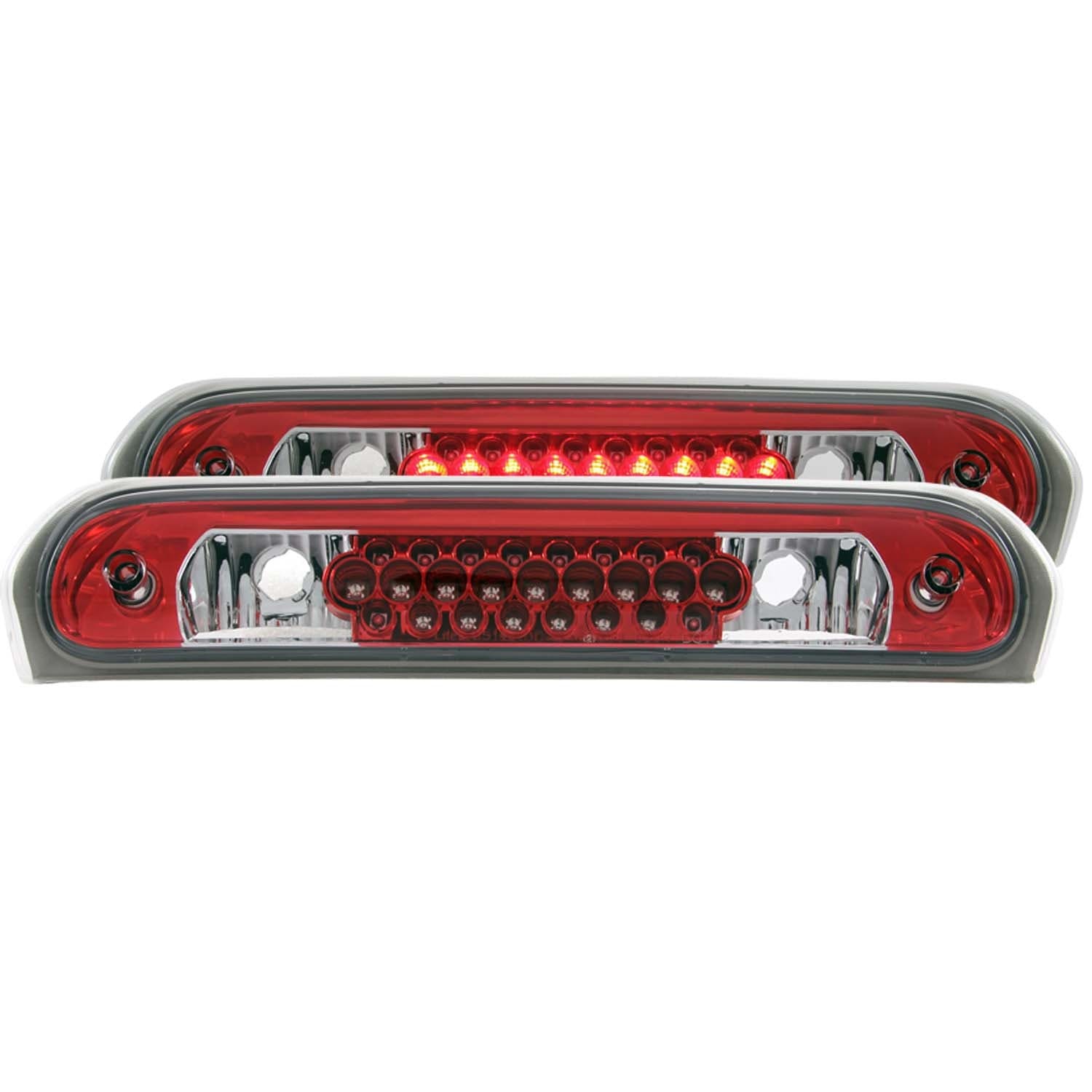 AnzoUSA 531007 LED 3rd Brake Light Red/Clear