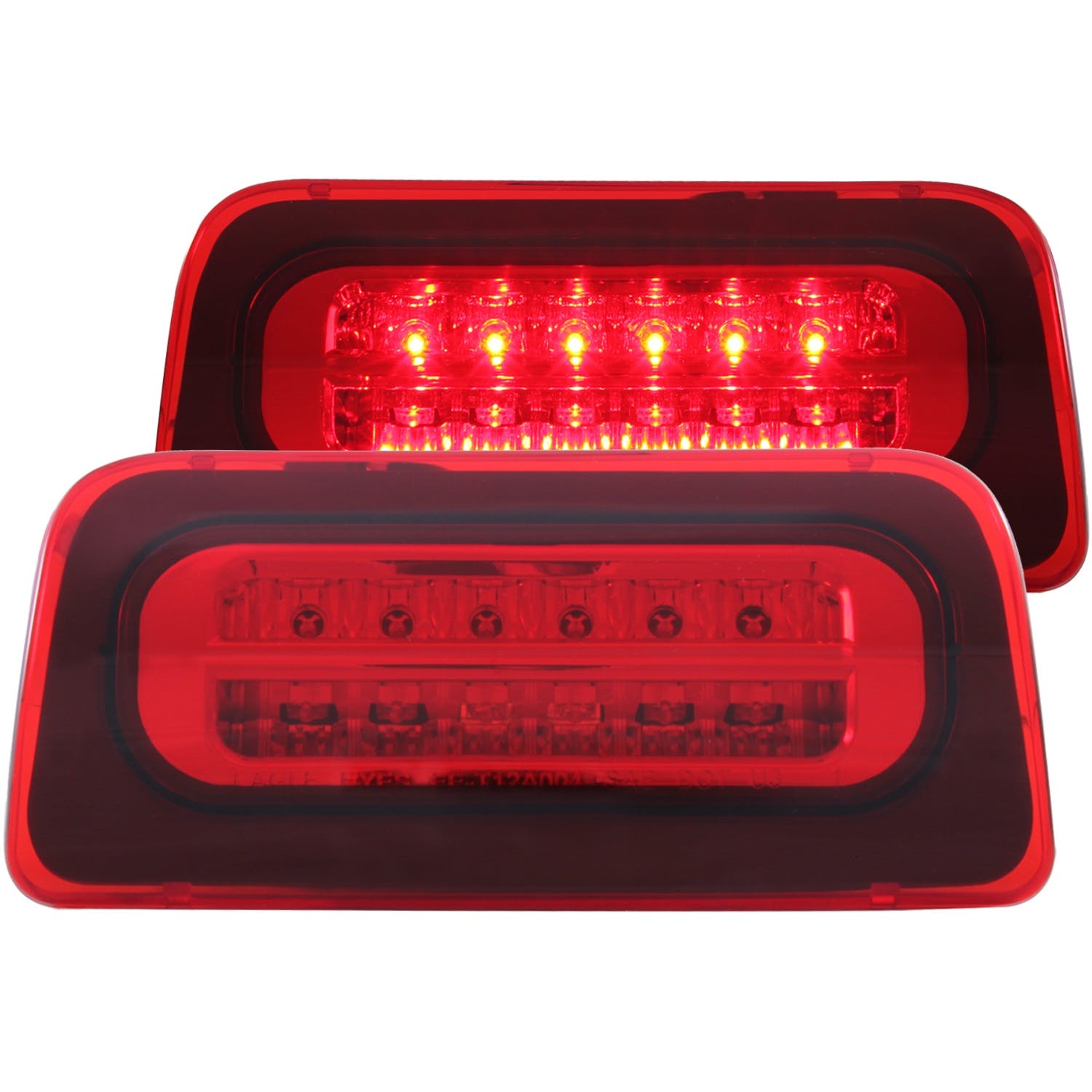 AnzoUSA 531020 LED 3rd Brake Light Red/Clear