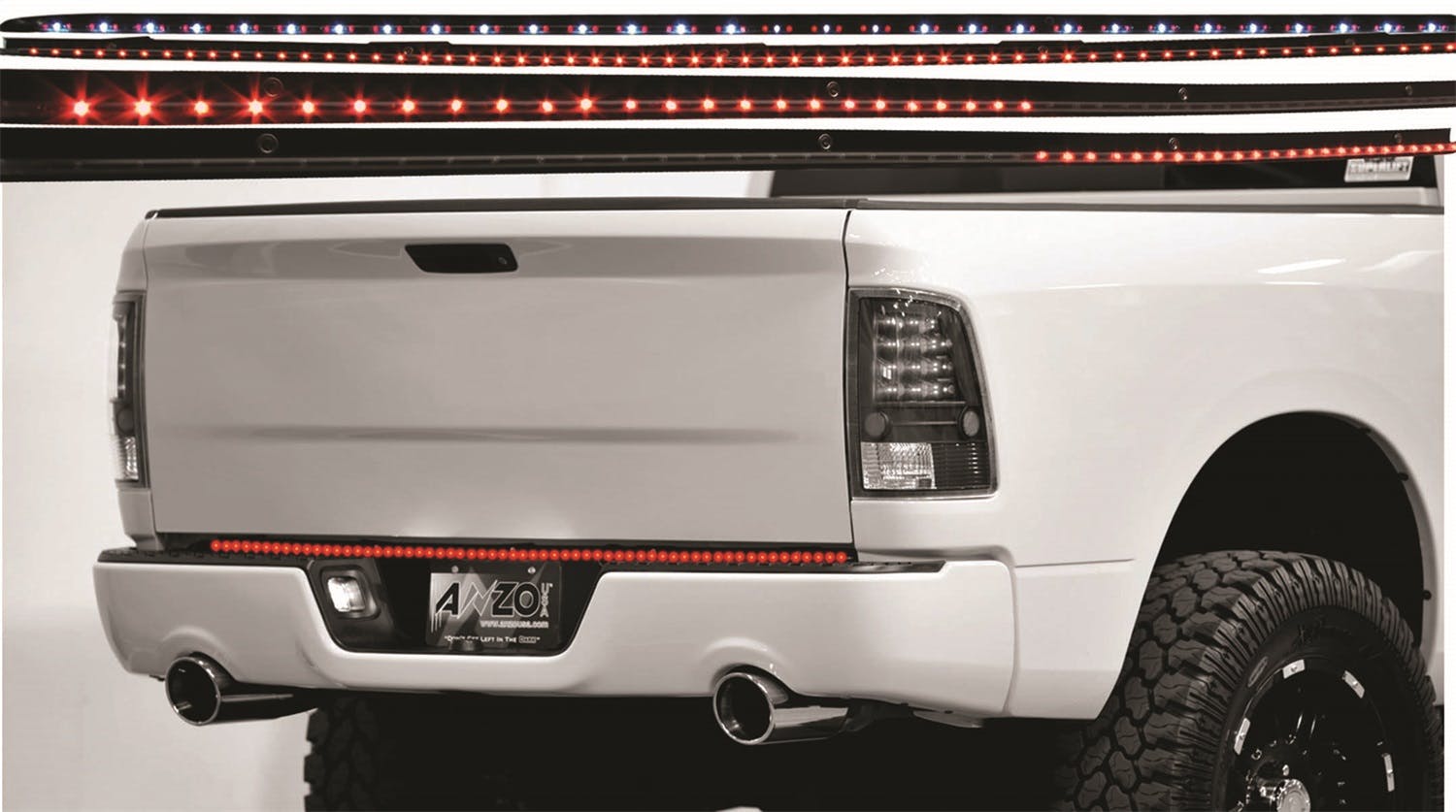 AnzoUSA 531044 LED Tailgate Bar without Reverse, 49" 4 Function