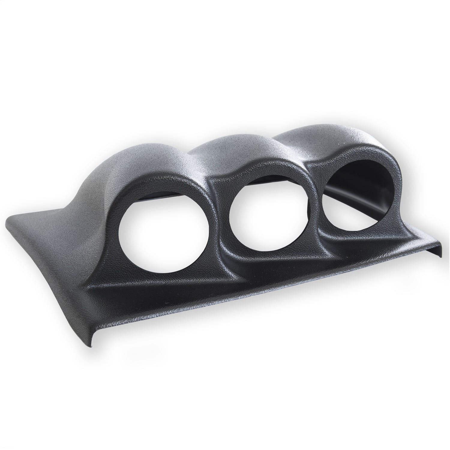 AutoMeter Products 5380 Triple Dash Pod Holds 3 2 1/16 in. Mount Above The Dash Center Stack Black