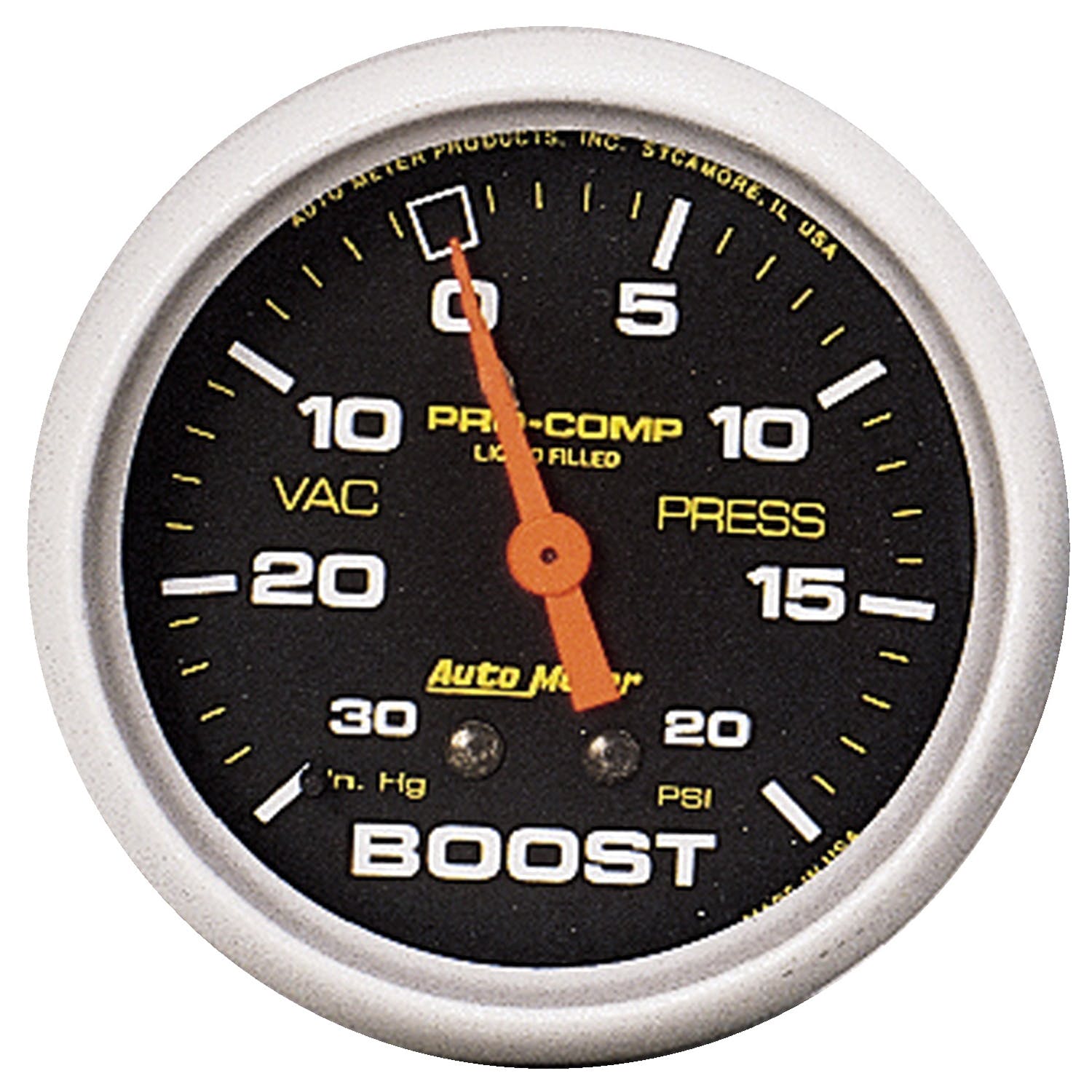 AutoMeter Products 5401 Boost Turbo 30 PSI