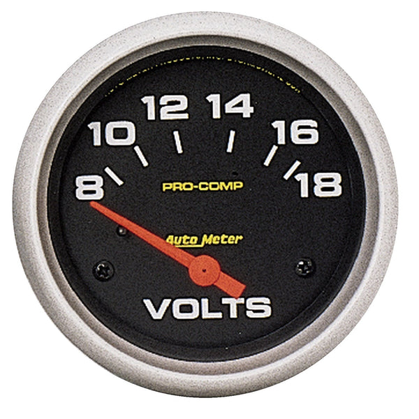 AutoMeter Products 5492 Voltmeter 8-18 Volts