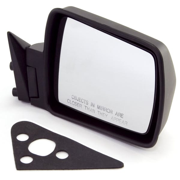 Omix-ADA 12035.08 Black Manual Right Side Mirror