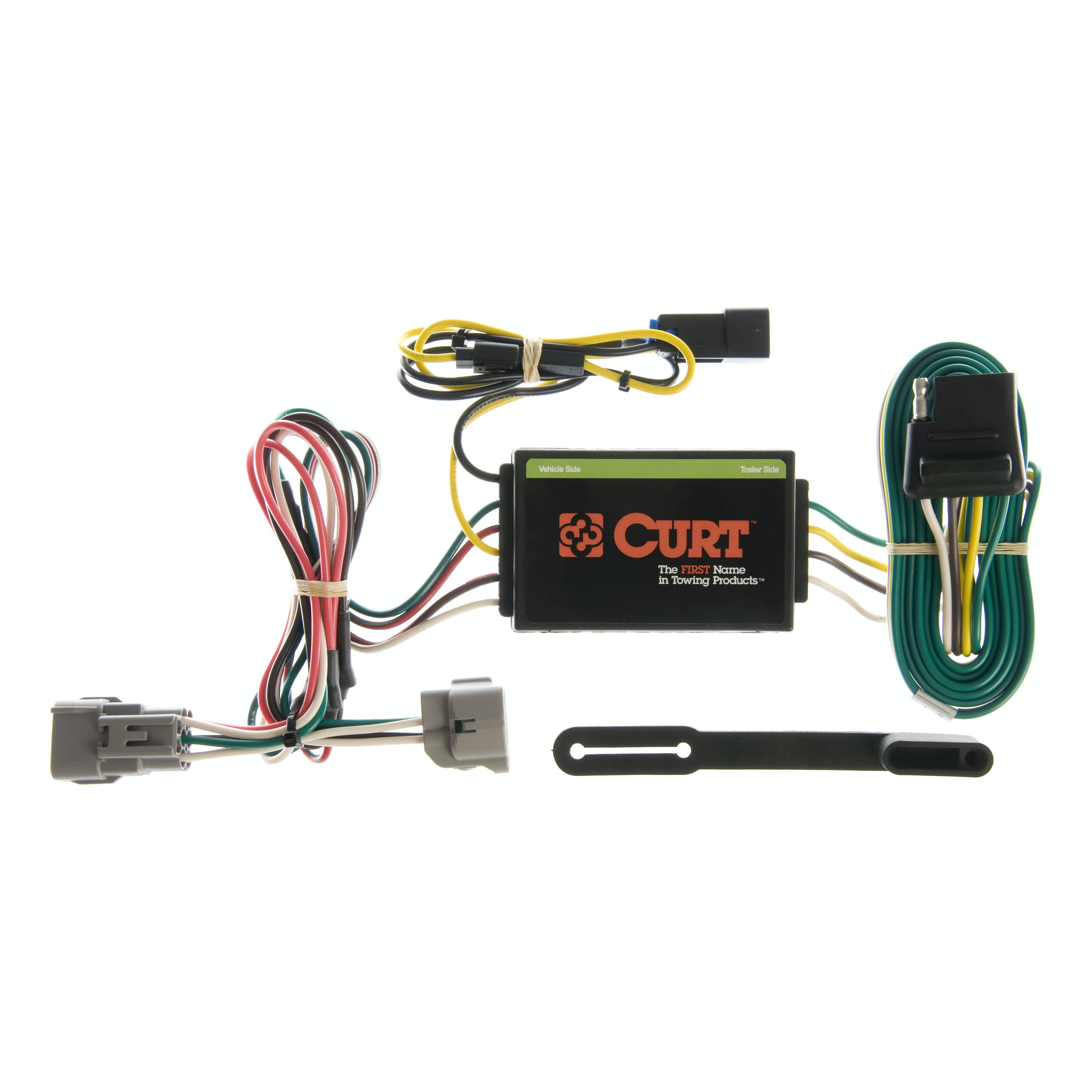 CURT 55260 Custom Wiring Harness, 4-Way Flat Output, Select Jeep Grand Cherokee