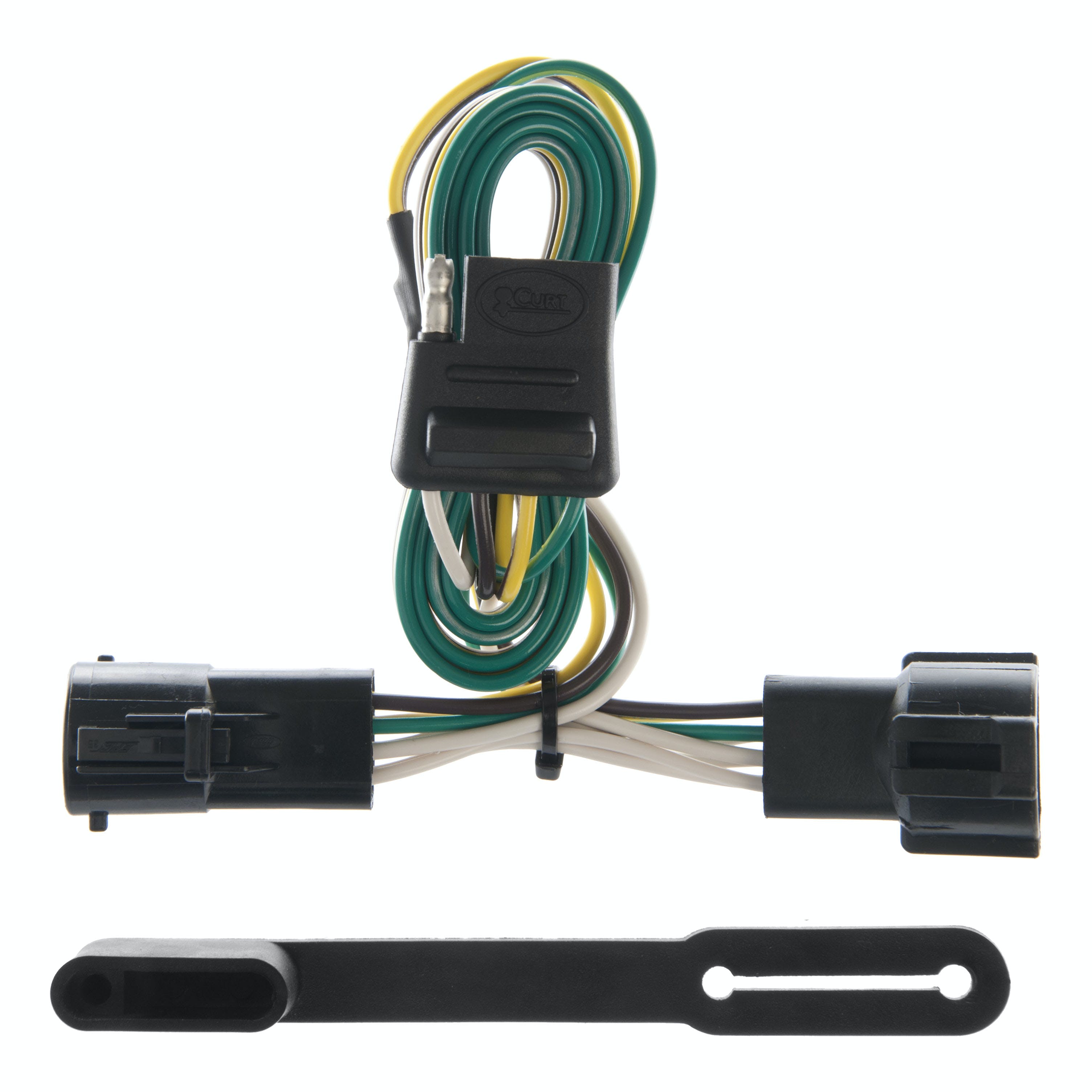 CURT 55314 Custom Wiring Harness, 4-Way Flat Output, Select Ford Ranger