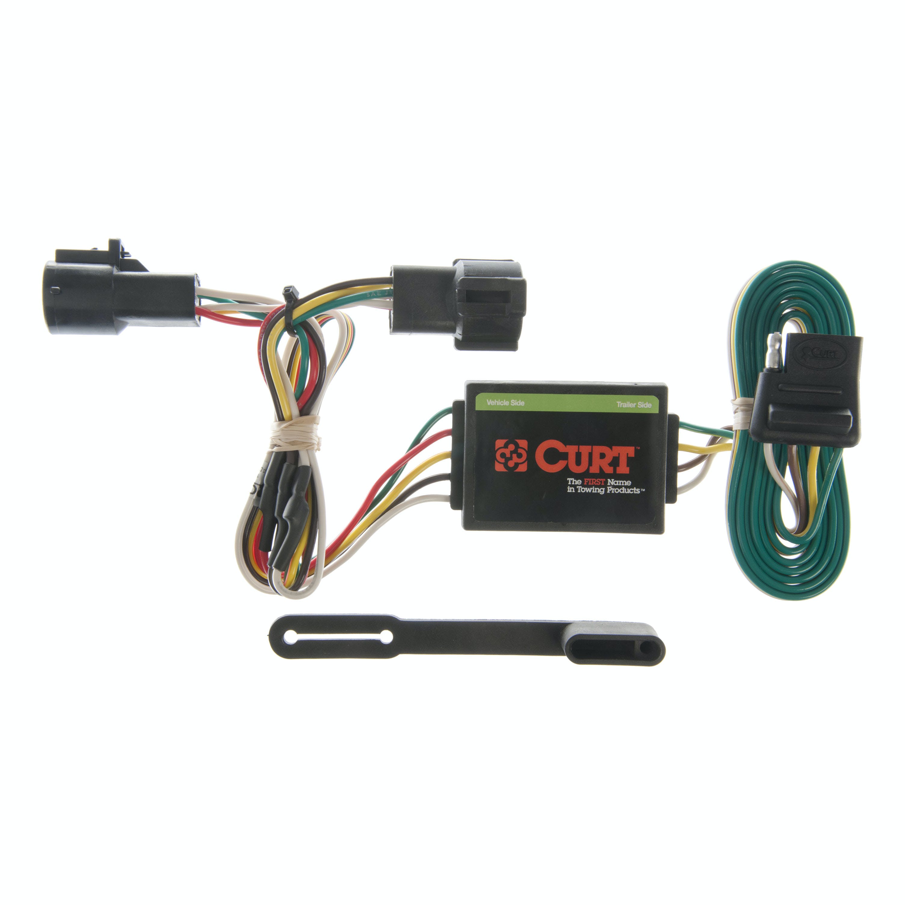 CURT 55325 Custom Wiring, 4-Way Flat Output, Select Ford Ranger, Mazda B2300, B3000, B4000