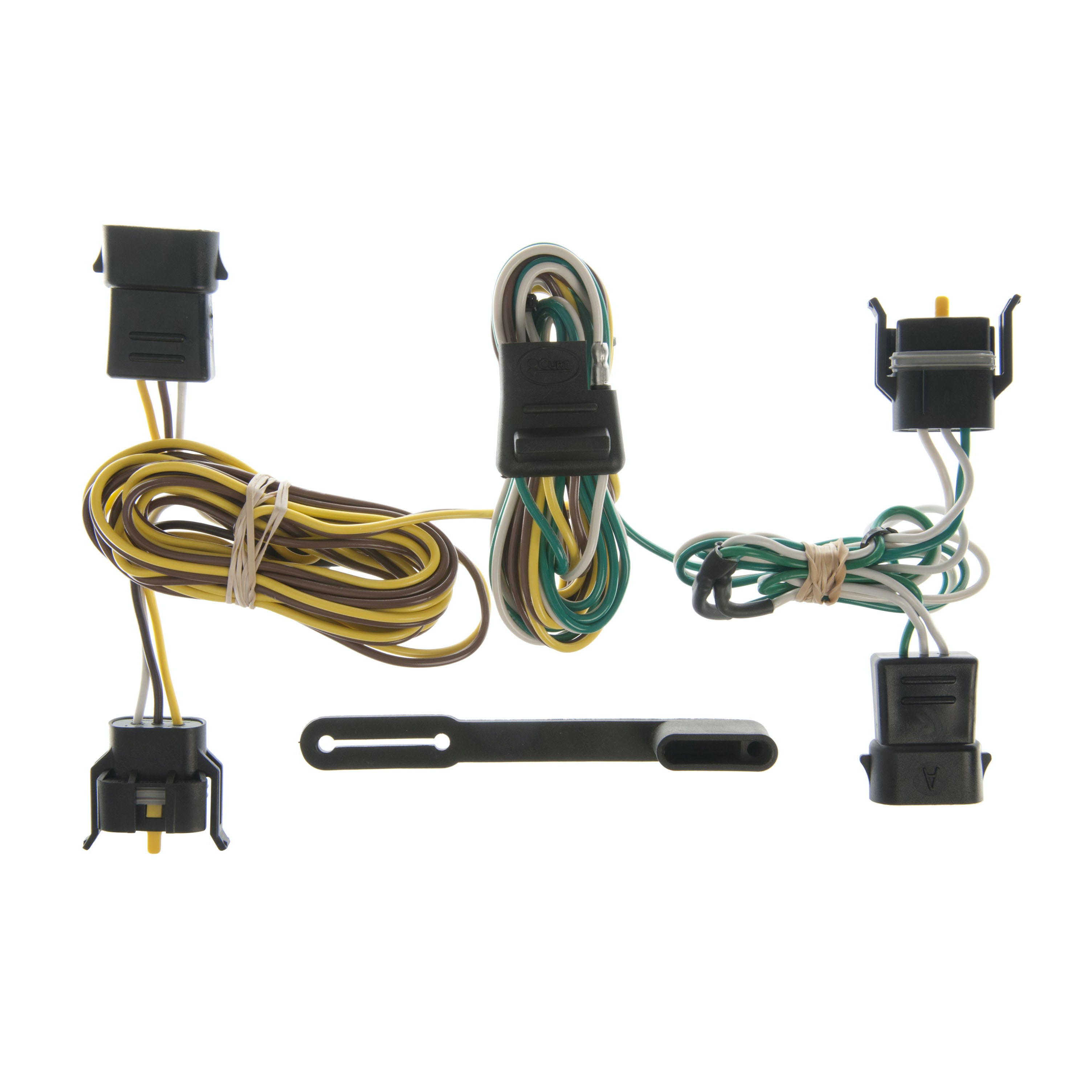 CURT 55344 Custom Wiring Harness, 4-Way Flat Output, Select Ford, Lincoln, Mercury Vehicles