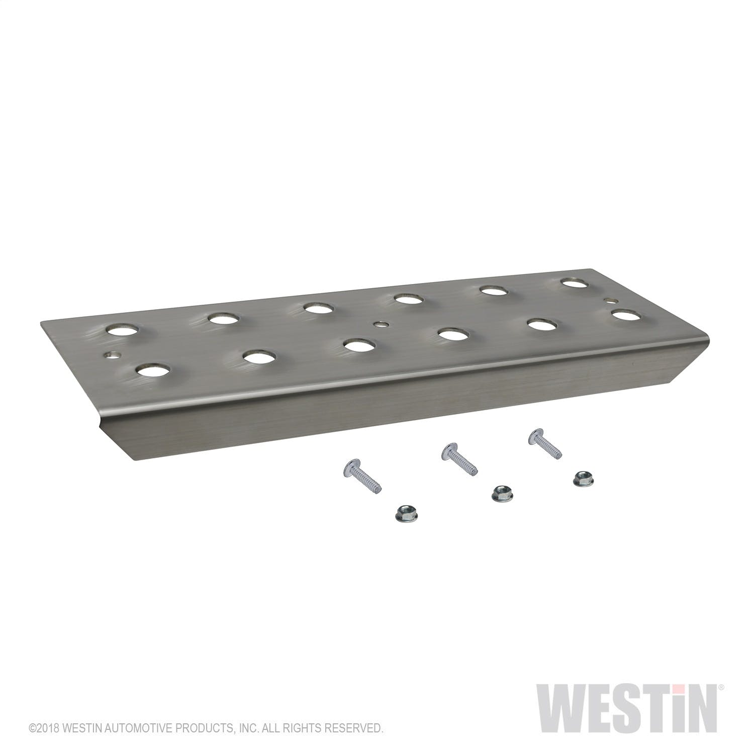 Westin Automotive 56-100011 HDX Stainless Drop Step Plate Replacement Kit Stainless Steel