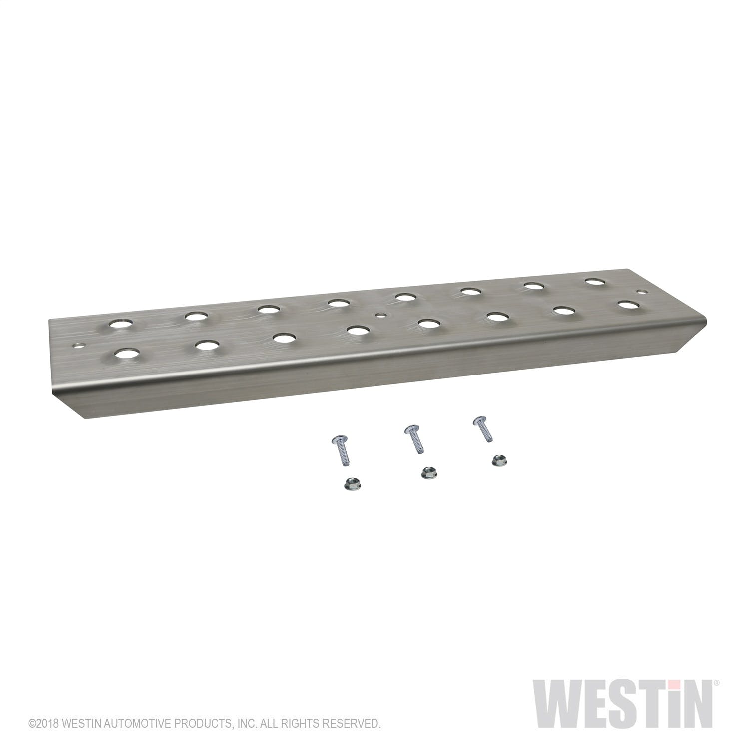 Westin Automotive 56-100015 HDX Stainless Drop Step Plate Replacement Kit Stainless Steel