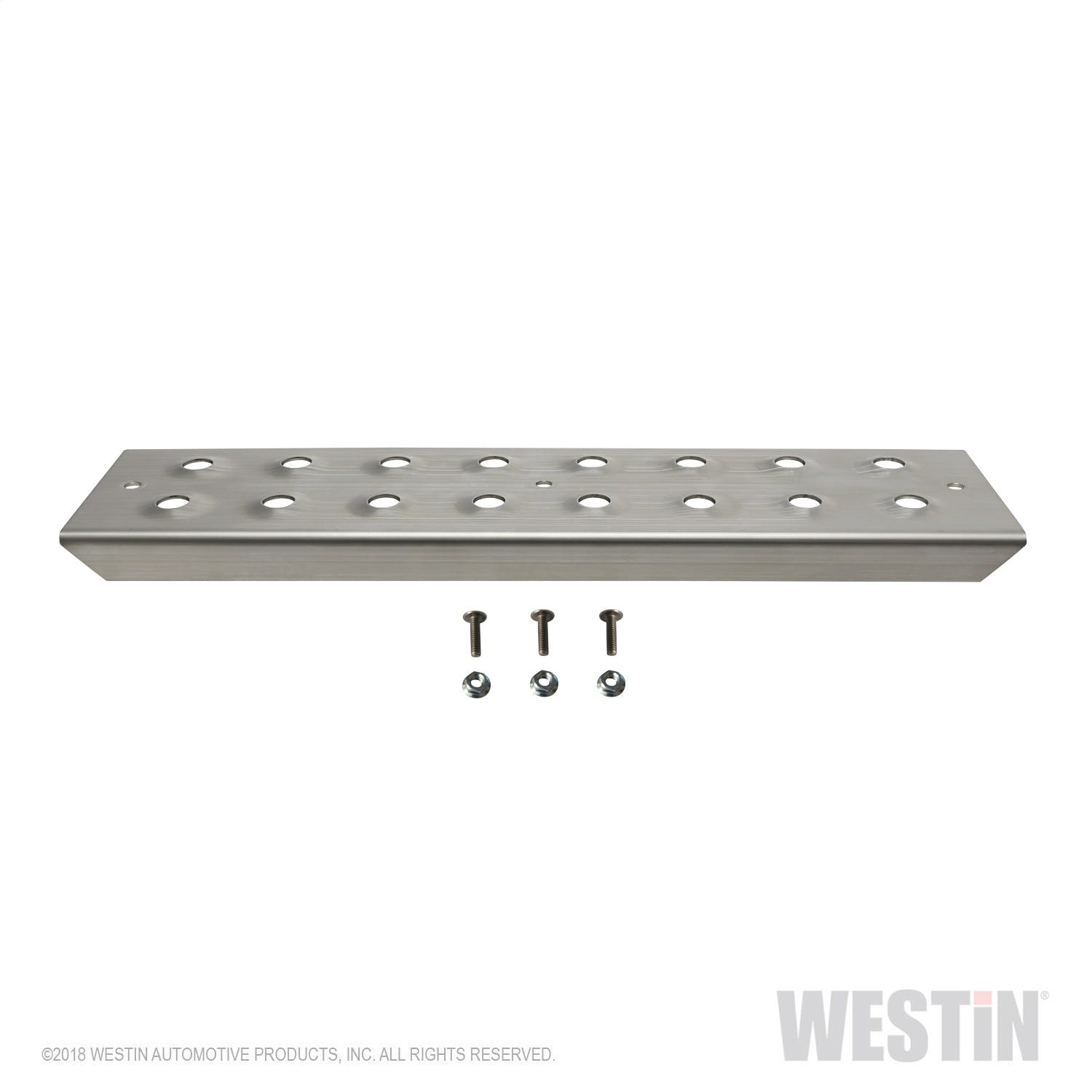 Westin Automotive 56-100015 HDX Stainless Drop Step Plate Replacement Kit Stainless Steel
