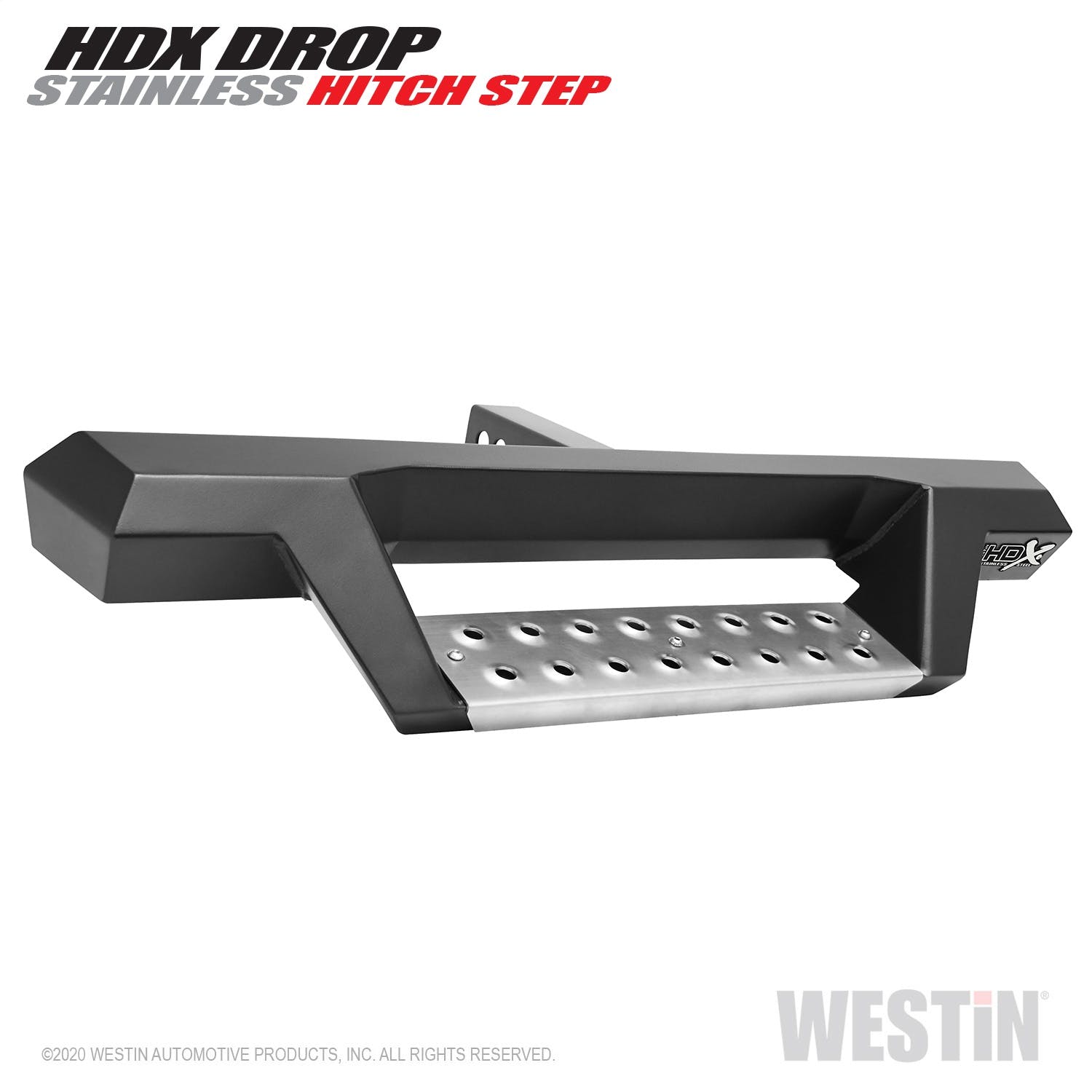 Westin Automotive 56-100152 HDX Stainless Drop Hitch Step Textured Black