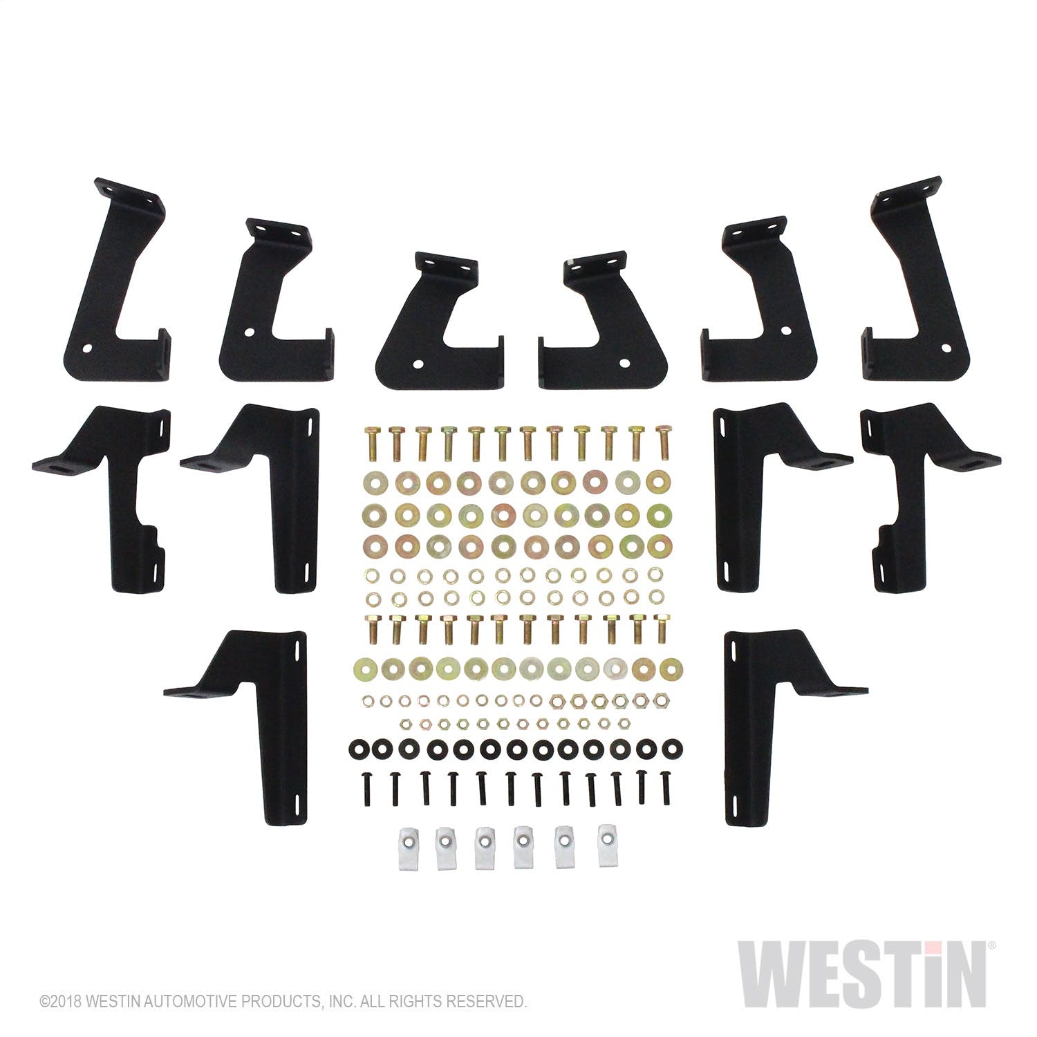 Westin Automotive 56-132952 HDX Stainless Drop Nerf Step Bars Textured Black