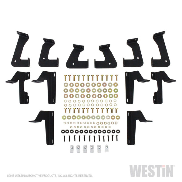 Westin Automotive 56-132952 HDX Stainless Drop Nerf Step Bars Textured Black