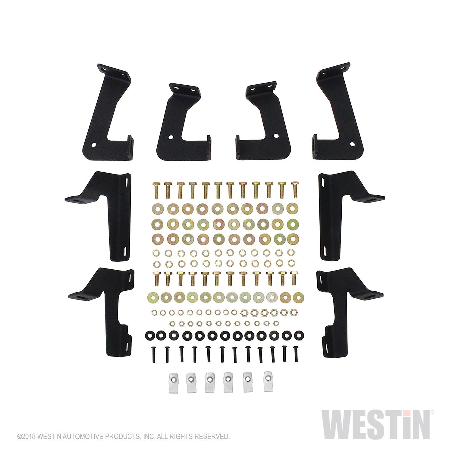 Westin Automotive 56-133152 HDX Stainless Drop Nerf Step Bars Textured Black