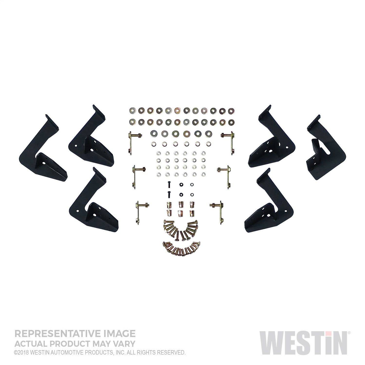 Westin Automotive 56-138352 HDX Stainless Drop Nerf Step Bars Textured Black