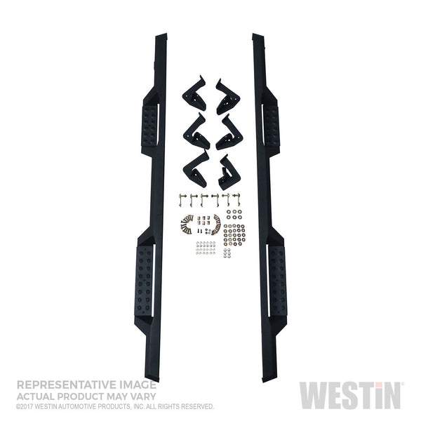 Westin Automotive 56-13945 HDX Drop Nerf Step Bars Textured Black