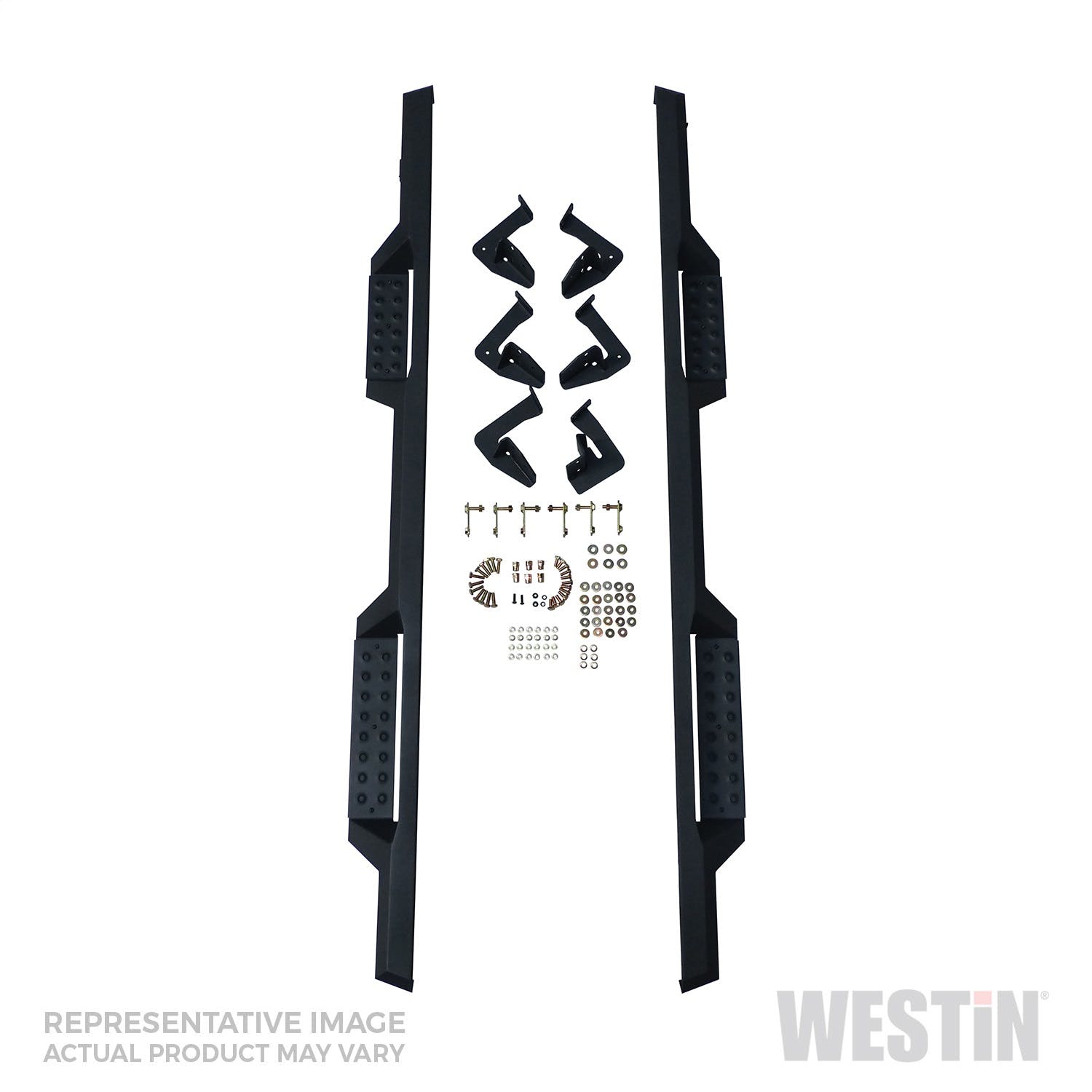 Westin Automotive 56-14025 HDX Drop Nerf Step Bars Textured Black