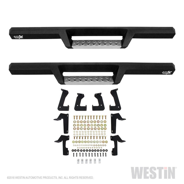 Westin Automotive 56-140552 HDX Stainless Drop Nerf Step Bars Textured Black