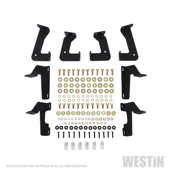 Westin Automotive 56-140552 HDX Stainless Drop Nerf Step Bars Textured Black