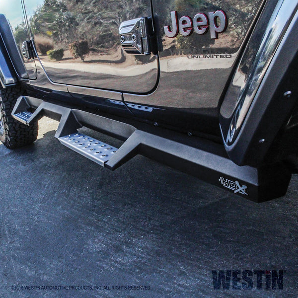 Westin Automotive 56-140652 HDX Stainless Drop Nerf Step Bars Textured Black