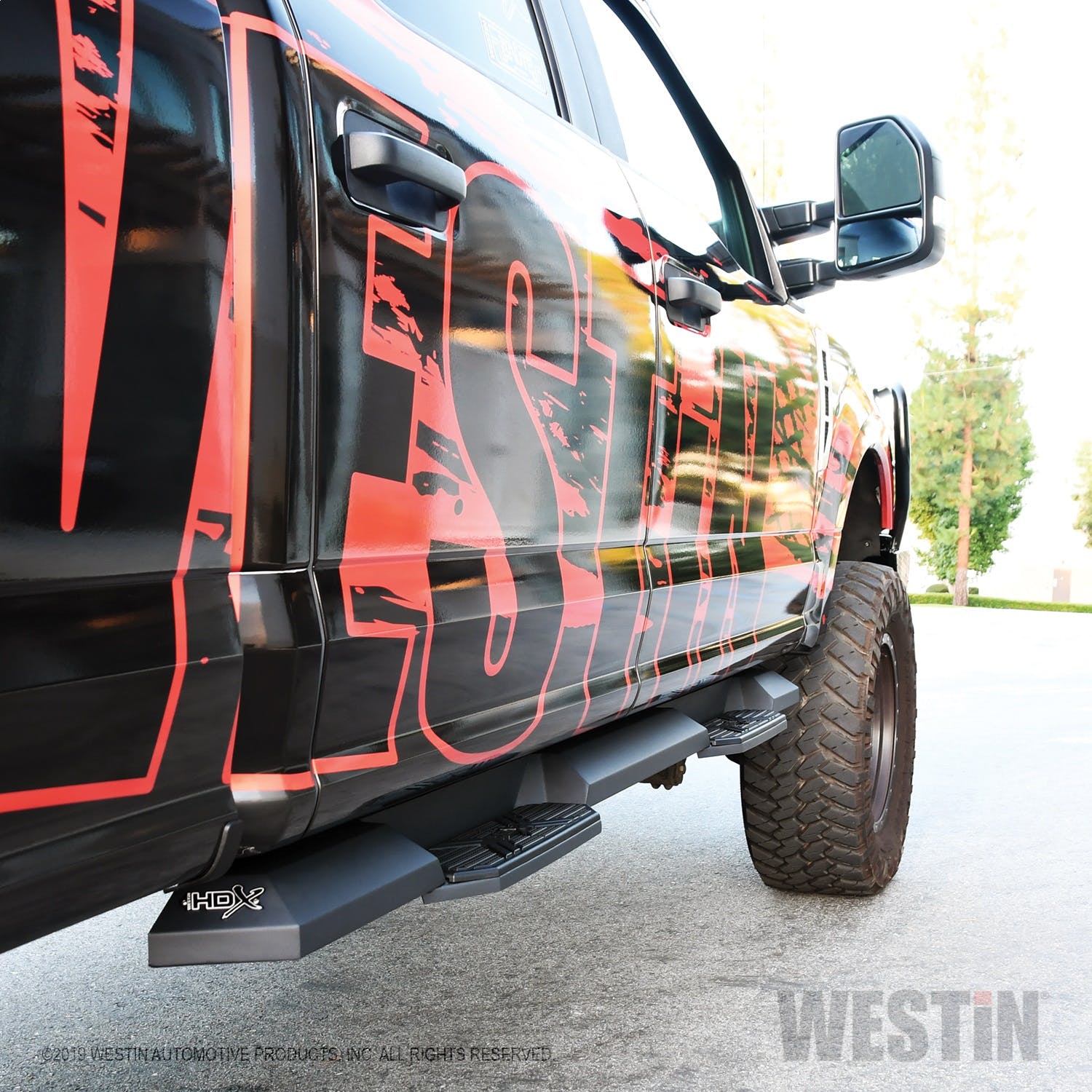 Westin Automotive 56-23945 HDX Xtreme Nerf Step Bars Textured Black