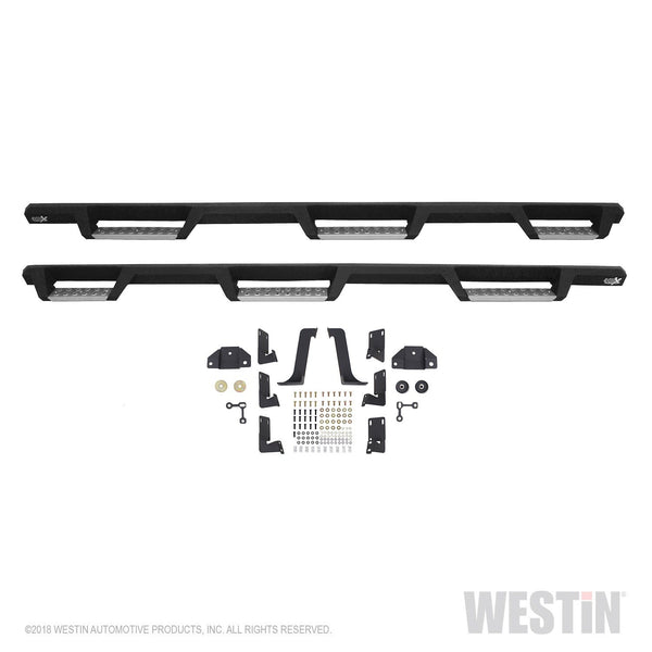 Westin Automotive 56-5340152 HDX Stainless Drop Wheel-to-Wheel Nerf Step Bars Textured Black