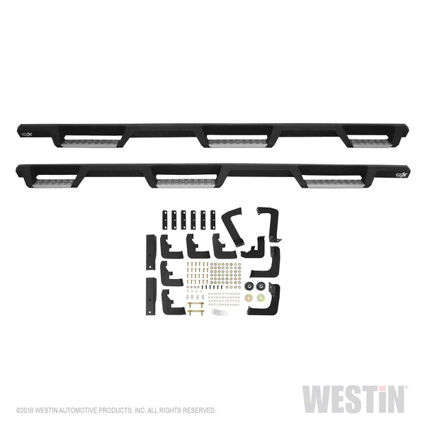Westin Automotive 56-5340252 HDX Stainless Drop Wheel-to-Wheel Nerf Step Bars Textured Black
