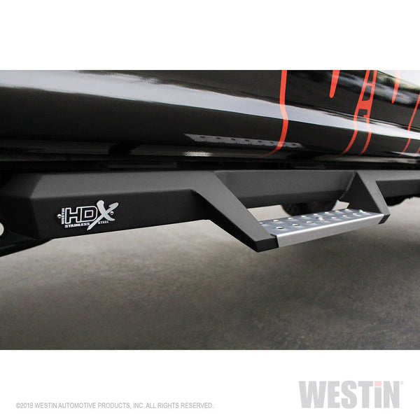 Westin Automotive 56-5340252 HDX Stainless Drop Wheel-to-Wheel Nerf Step Bars Textured Black