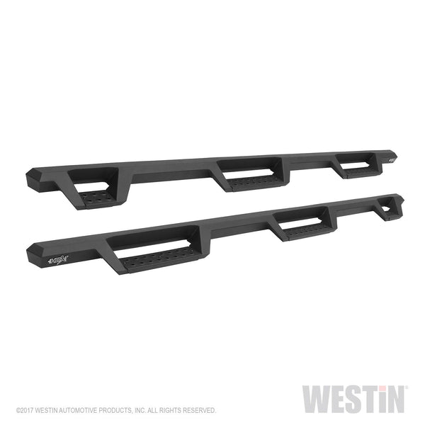 Westin Automotive 56-534025 HDX Drop Wheel-to-Wheel Nerf Step Bars Textured Black