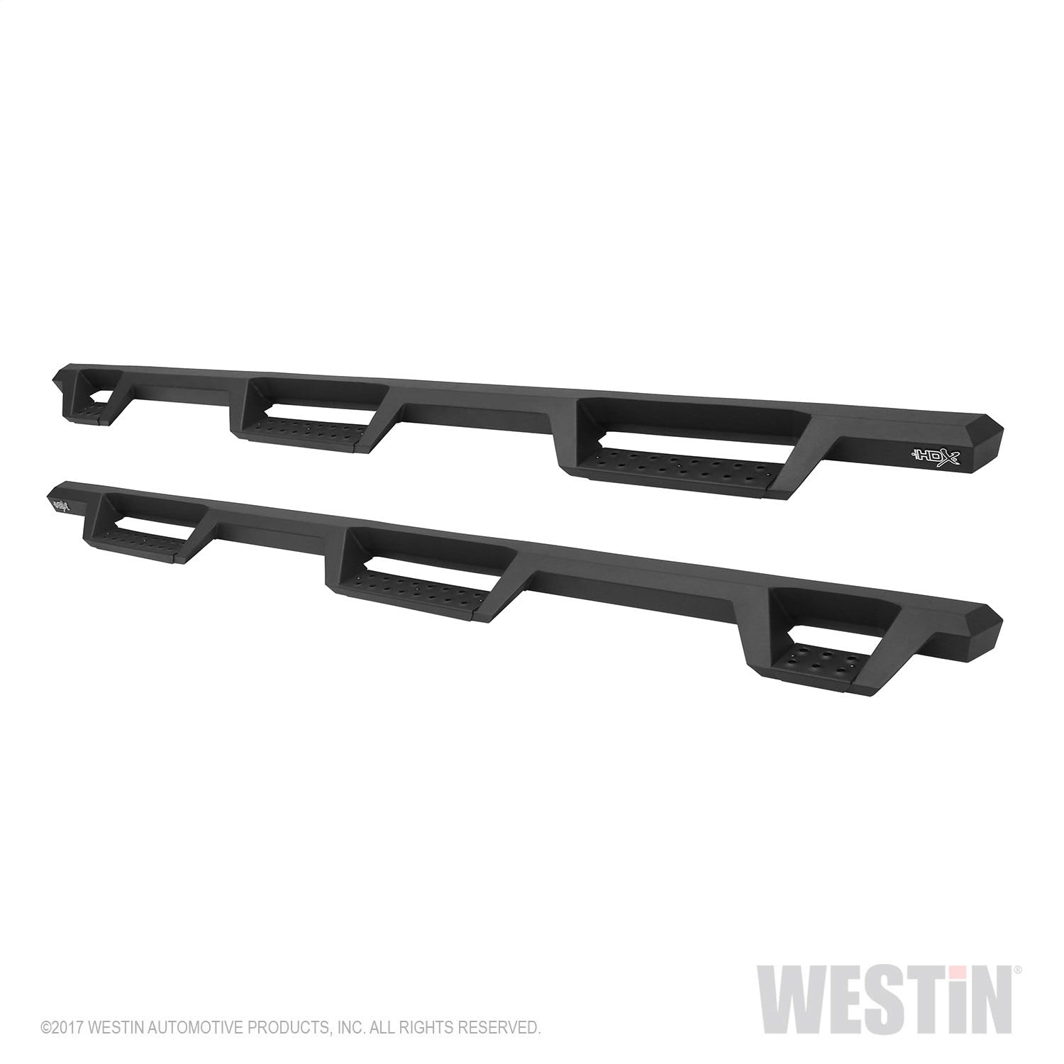 Westin Automotive 56-534025 HDX Drop Wheel-to-Wheel Nerf Step Bars Textured Black