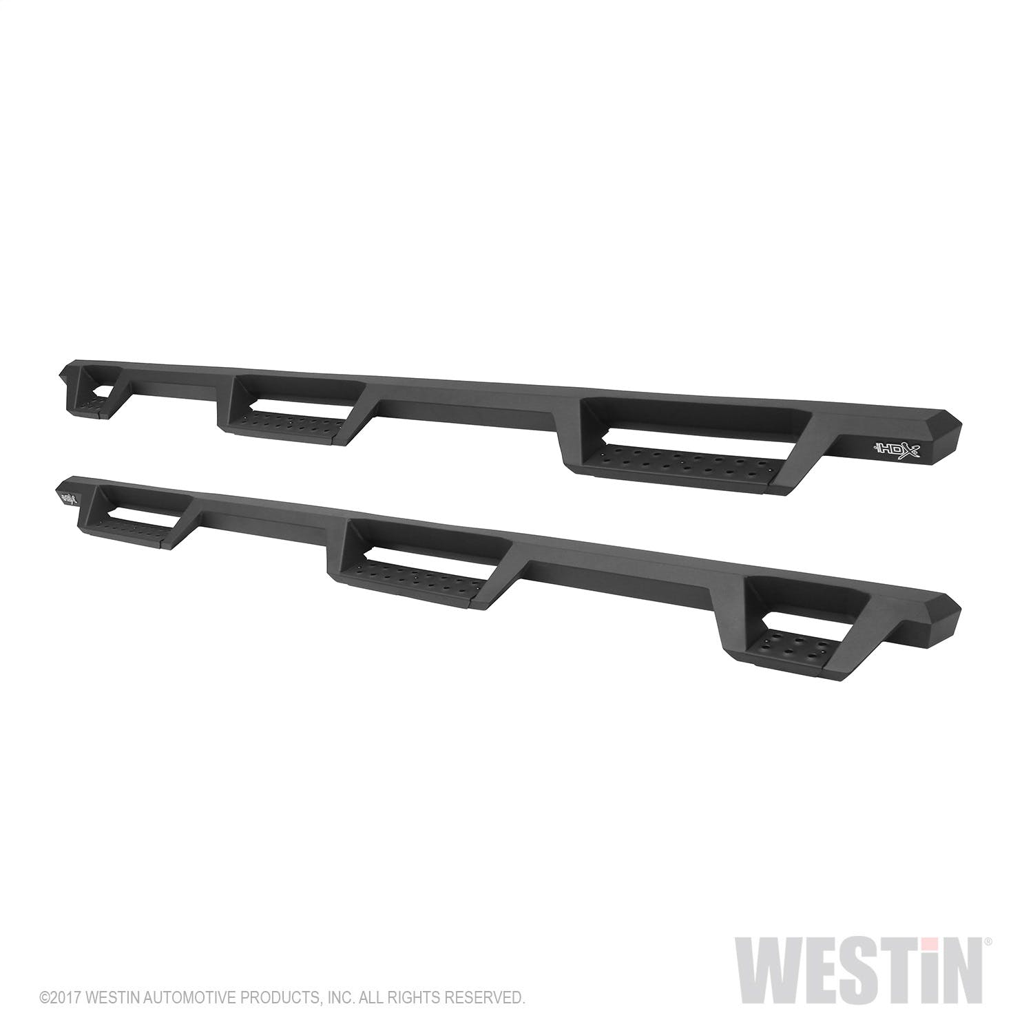 Westin Automotive 56-534185 HDX Drop Wheel-to-Wheel Nerf Step Bars Textured Black