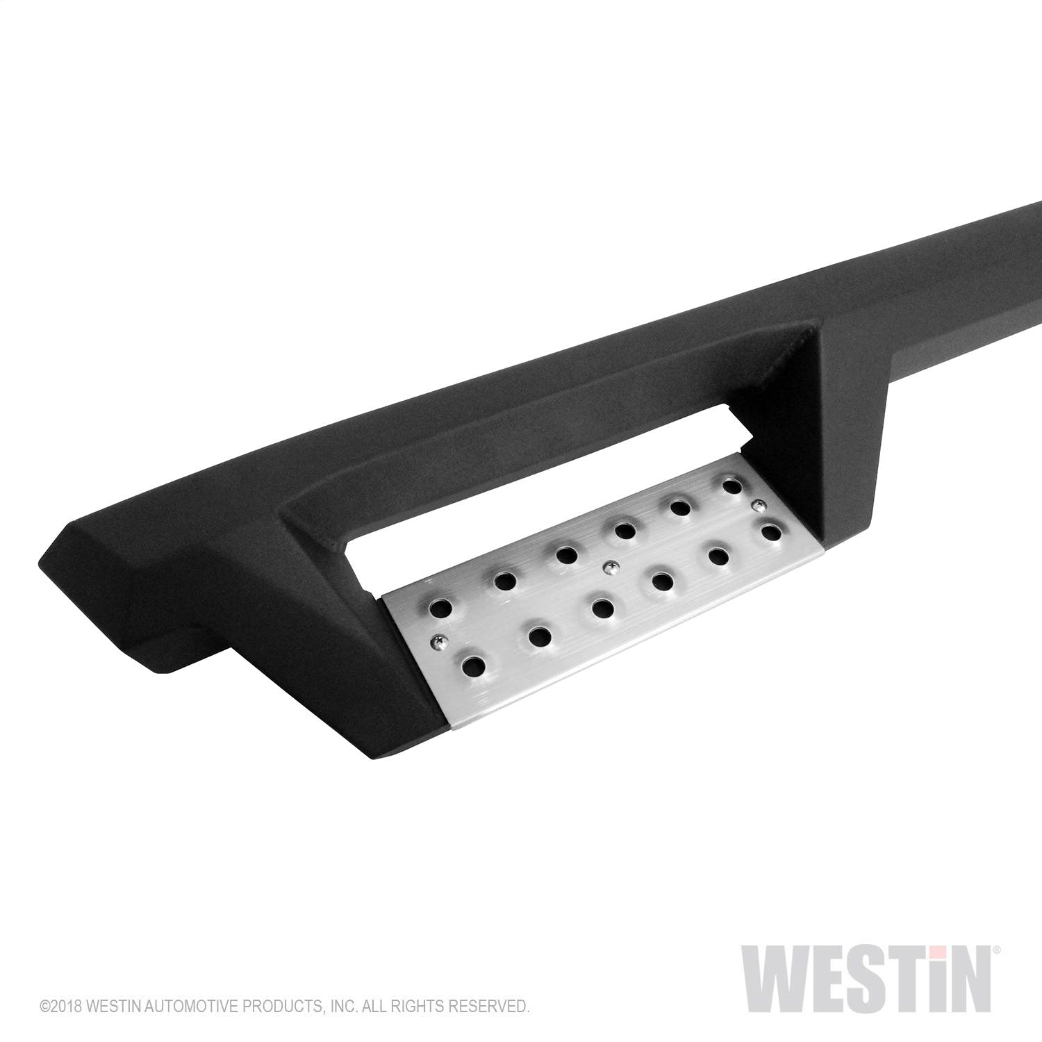 Westin Automotive 56-5343252 HDX Stainless Drop Wheel-to-Wheel Nerf Step Bars Textured Black