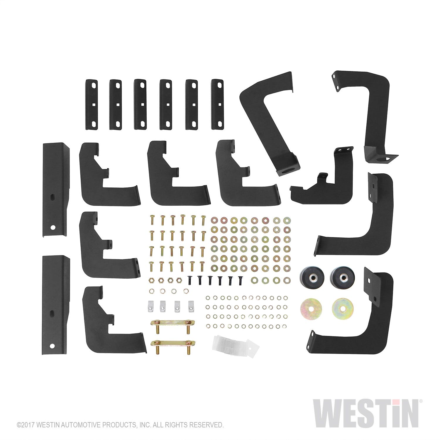 Westin Automotive 56-534325 HDX Drop Wheel-to-Wheel Nerf Step Bars Textured Black