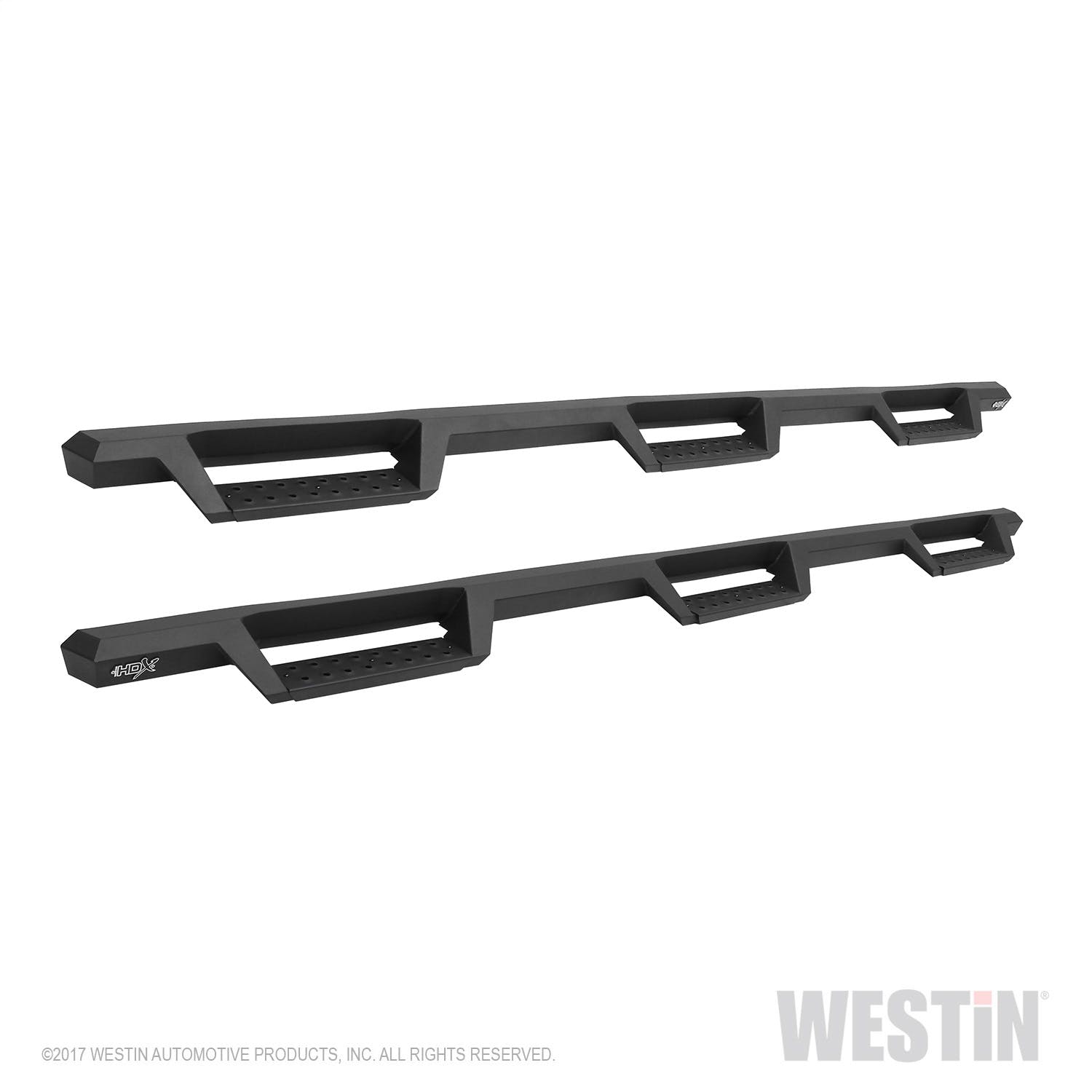 Westin Automotive 56-534335 HDX Drop Wheel-to-Wheel Nerf Step Bars Textured Black