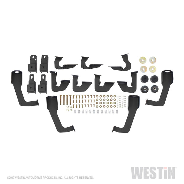 Westin Automotive 56-534335 HDX Drop Wheel-to-Wheel Nerf Step Bars Textured Black