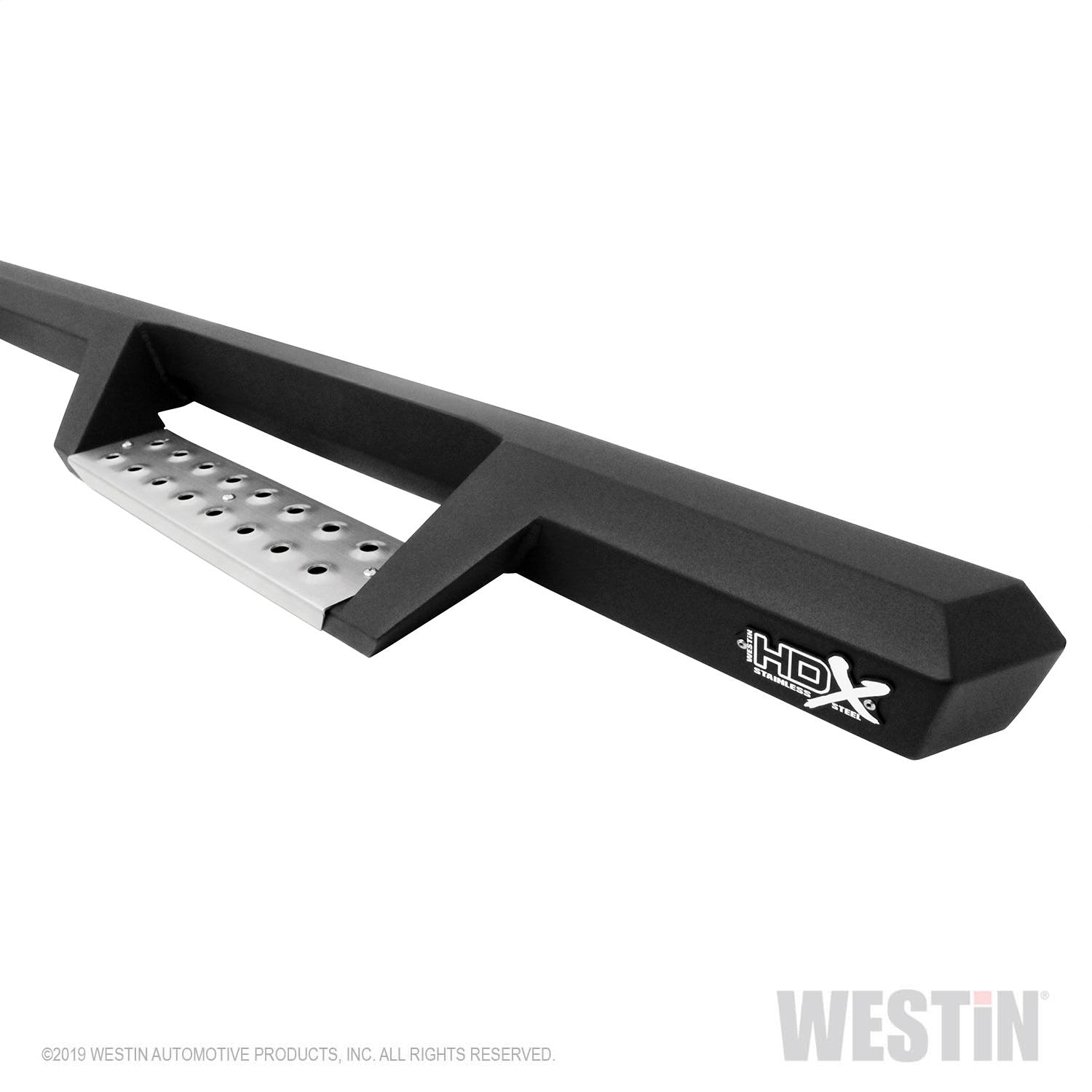 Westin Automotive 56-5343452 HDX Stainless Drop Wheel-to-Wheel Nerf Step Bars Textured Black