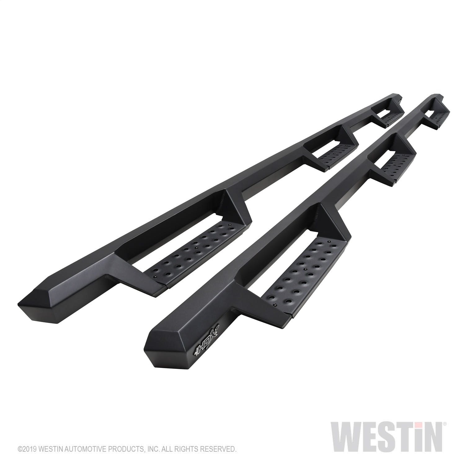 Westin Automotive 56-534345 HDX Drop Wheel-to-Wheel Nerf Step Bars Textured Black