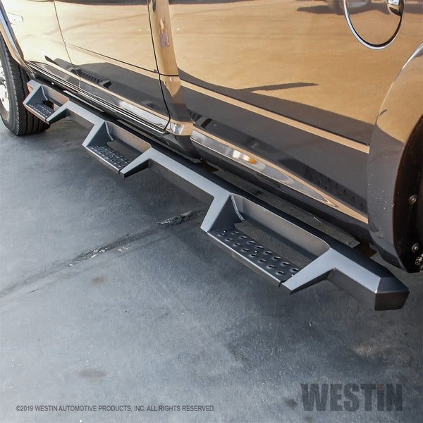 Westin Automotive 56-534345 HDX Drop Wheel-to-Wheel Nerf Step Bars Textured Black