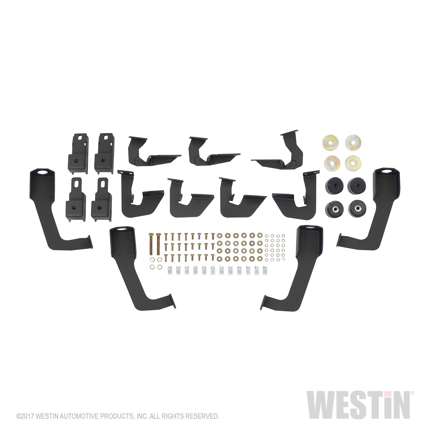 Westin Automotive 56-534575 HDX Drop Wheel-to-Wheel Nerf Step Bars Textured Black