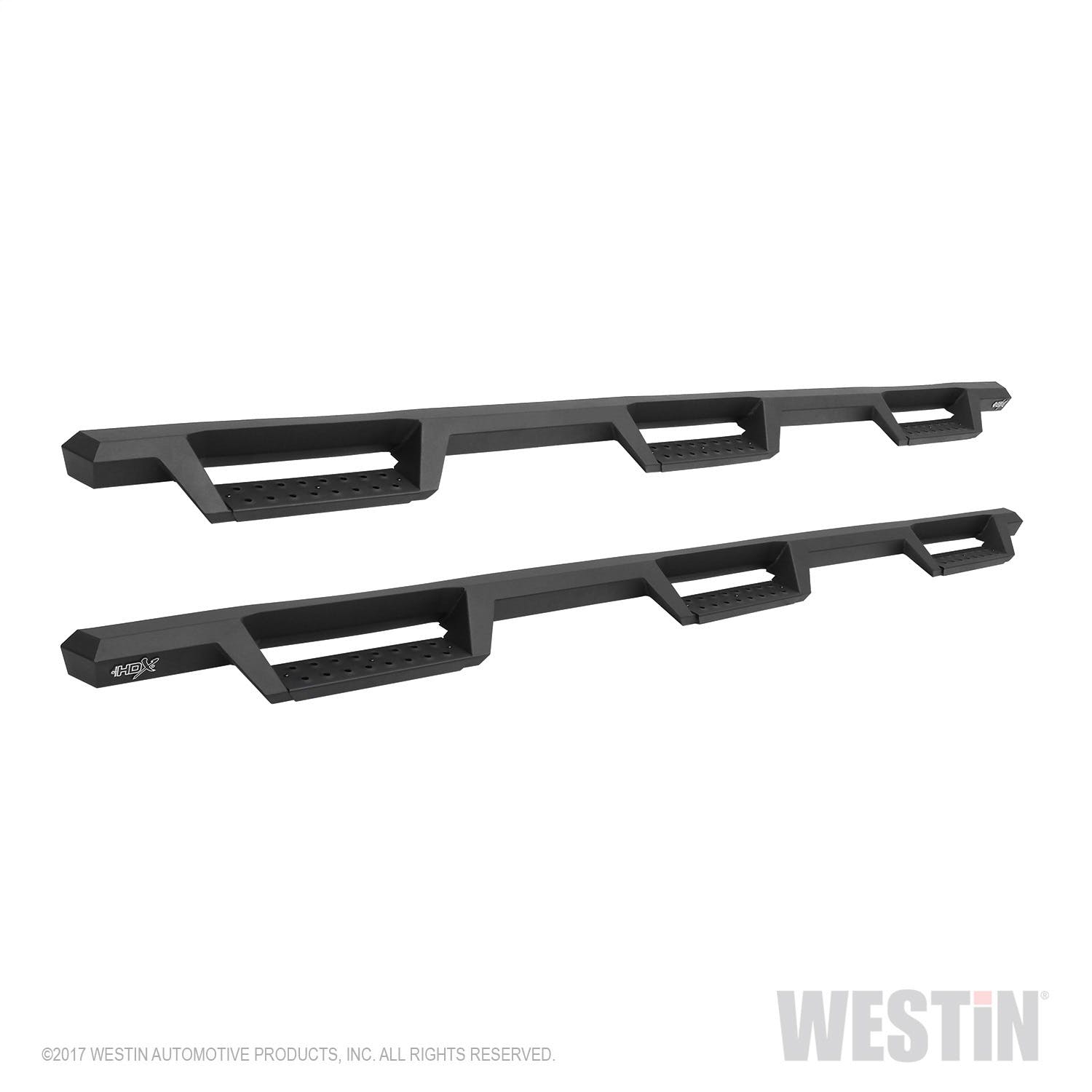 Westin Automotive 56-534585 HDX Drop Wheel-to-Wheel Nerf Step Bars Textured Black