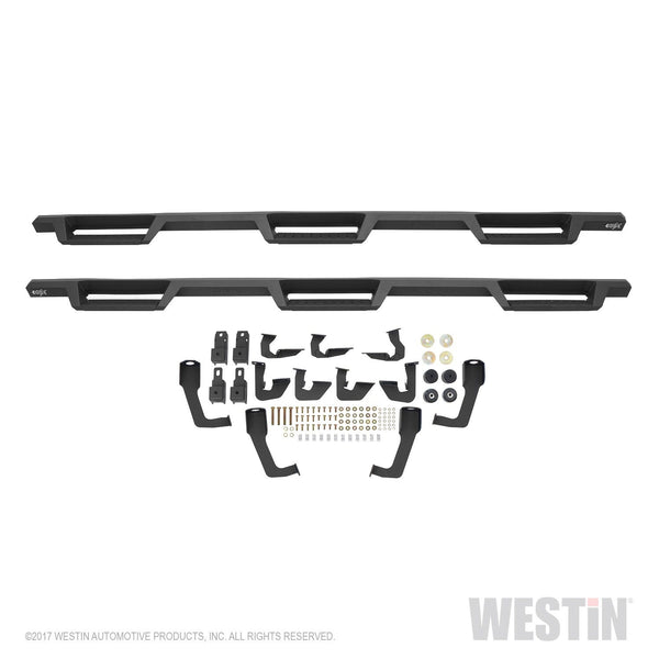 Westin Automotive 56-534585 HDX Drop Wheel-to-Wheel Nerf Step Bars Textured Black