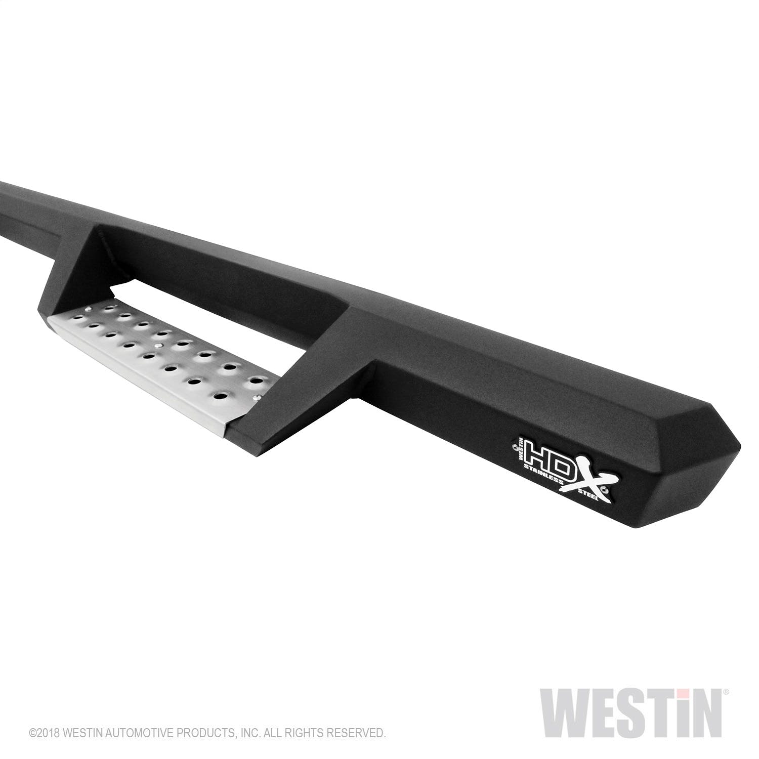Westin Automotive 56-5346952 HDX Stainless Drop Wheel-to-Wheel Nerf Step Bars Textured Black