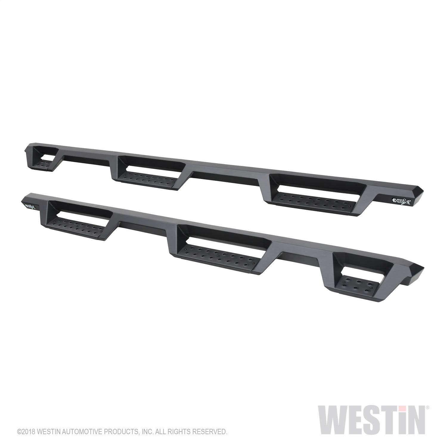 Westin Automotive 56-534725 HDX Drop Wheel-to-Wheel Nerf Step Bars Textured Black